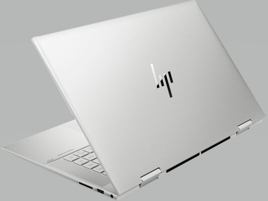 The HP Envy x360 looks professional and sleek in silver. Source: HP