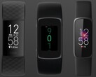 The Fitbit Charge 4 (L) and Fitbit Luxe (R) compared to the potential Fitbit Charge 5. (Image source: Fitbit/9To5Google - edited)