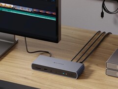 The HyperDrive Thunderbolt 4 Docking Station supports displays at up to 8K 60 Hz resolution. (Image source: Hyper)