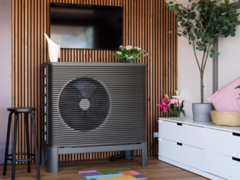 IKEA and Svea Solar’s heat pump (pictured) can be found in some IKEA showrooms. (Image source: IKEA)