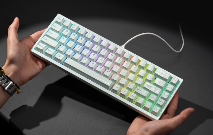 The Keychron Q16 HE 8K will have north-facing RGB. (Image source: Keychron)