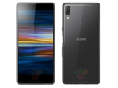 Front and rear renders of the Sony Xperia L3. (Source: WinFuture)