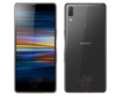 Front and rear renders of the Sony Xperia L3. (Source: WinFuture)