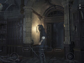 Bloodborne gameplay screenshot with virtual PlayStation controls overlaid, published in the LSX4 emulator repository.