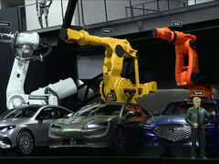 Nvidia CEO presenting its robotaxi platform customers at the GTC keynote.