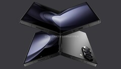 According to reports and leaks from South Korea, Samsung has cancelled the slimmed-down Galaxy Z Fold6 without the S-Pen function. (Image: Smartprix, OnLeaks)
