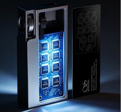 Shanling’s UA6 II uses eight Cirrus Logic DAC chips to provide high‑fidelity sound for balanced headphone setups.