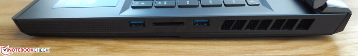 Right side: USB-A 3.0, card reader, USB-A 3.0