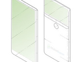LG would feature a smaller rear display that will most liley end up on entry-level and mid-range smartphones.  (Source: Mobielkopen)