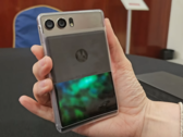 Motorola's current rollable smartphone concept. (Image source: Notebookcheck)