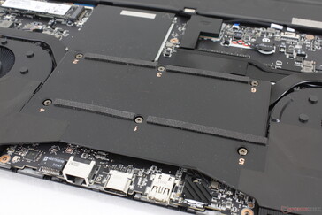 MSI "Intraflow" fans push fresh air through more of the internal components between the fans