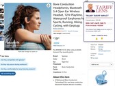 Tariff Lens Chrome Extension in action (Image Source: Self)