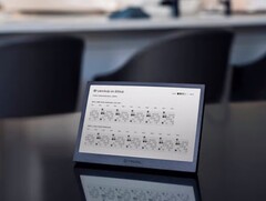 E Ink display with WiFi.