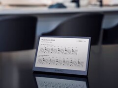 E Ink display with WiFi.