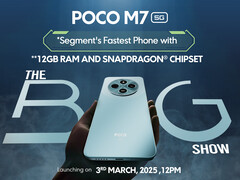 The Poco M7 would be the second device in the series after the Poco M7 Pro 5G. (Image source: Xiaomi)