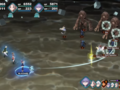 In Fantasian for Apple Arcade, monsters can be banished to the Dimengeon to await their ultimate demise collectively. (Image via Mistwalker)