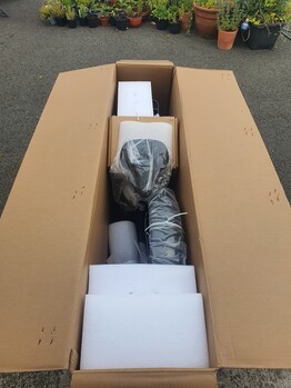 Very well packaged, but lots of plastic waste