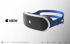 Antonio De Rosa has based his renders on a leaked artist&#039;s impression of Apple&#039;s headset. (Image source: Antonio De Rosa)