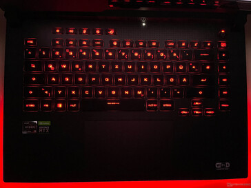 Asus ROG Strix G15 G513 - Keyboard backlight