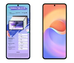 An approximation of how the Galaxy Z Flip3 will look. (Image source: Ice Universe)