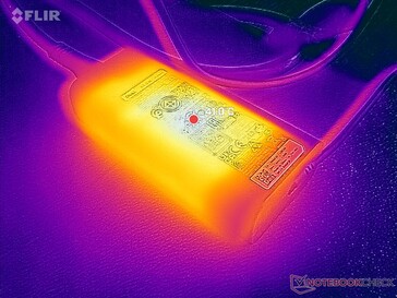 AC adapter can reach over 41 C when gaming