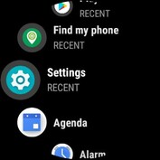 A look at the Wear OS UI