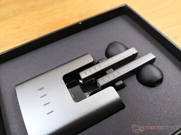 Unlike most other earbuds, the charging case is open and with no cover. The earbuds never accidentally fell off when kept in a bag or pocket