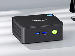 The GMK G3 Pro starts at $149.99 with the special coupon code. Pictured: a render of the mini PC.