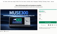 Muse 300 Kickstarter funding status as of June 30 2026