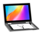The OkPad combines an E Ink display with an LCD. (Image source: Bluegen)