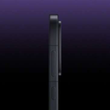 Side view of the phone