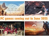PC games coming out in June 2025 that are worth checking out (Image source: Steam and respective games studios - edited)