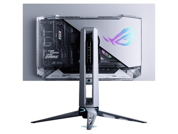 It has a unique transparent design at the back with RGB lighting. (Image source: Asus)