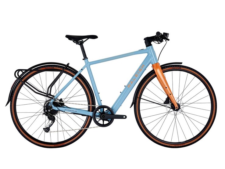 The Raleigh Trace e-bike weighs 16.5 kg (~36 lbs). (Image source: Raleigh)