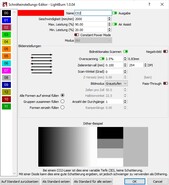 Gray scale settings