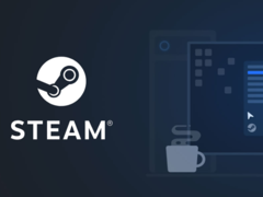 Promotional artwork featuring the Steam logo (image source: Valve)