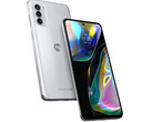 The Moto G82 5G comes in Meteorite Gray and White Lily colourways at launch. (Image source: Motorola)