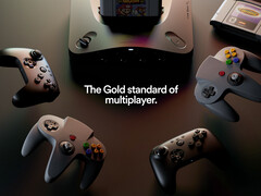 The Analogue 3D supports classic wired N64 controllers and wireless controllers. (Image source: Analogue)