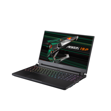 Gigabyte Aorus 15P. (Image Source: Gigabyte)