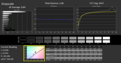 CalMAN: Greyscale (calibrated)