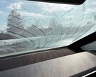 Cybertruck wiper streaks issue is getting fixed OTA (Image source: Logan/X)
