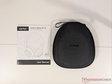 Hard-shell carrying case and manual.