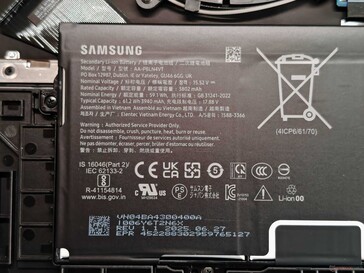 Battery specs