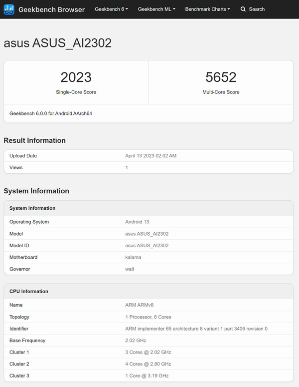 (Image source: Geekbench)