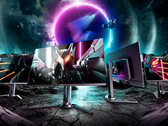 Gigabyte's new AORUS gaming monitors all rely upon modern OLED panels. (Image source: Gigabyte)