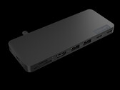 The USB-C Slim Travel Dock will arrive the same month as the more expensive USB-C Dual Display Travel Dock. (Image source: Lenovo)