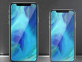 The 6.5-inch and 5.8-inch OLED iPhones expected to be released in 2018. (Source: KGI Securities)