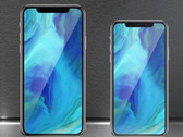 The 6.5-inch and 5.8-inch OLED iPhones expected to be released in 2018. (Source: KGI Securities)