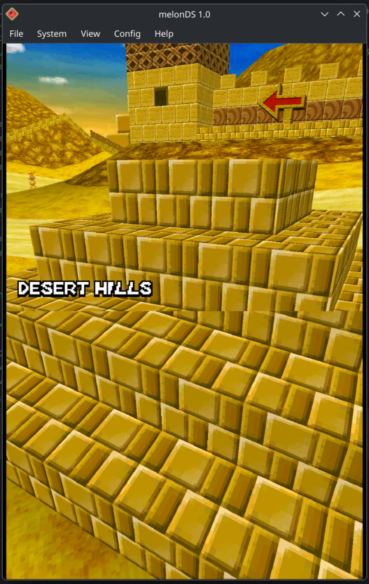 melonDS 1.0 beta screenshot (Image Source: Arisotura - melonDS developer)