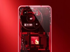 Qualcomm Snapdragon chip inside a semi-transparent smartphone (Image Source: Qualcomm)